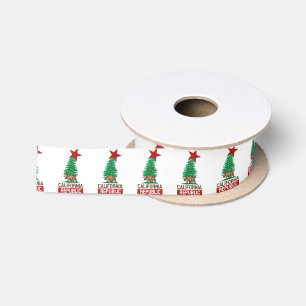 California Republic for the Holidays Satin Ribbon