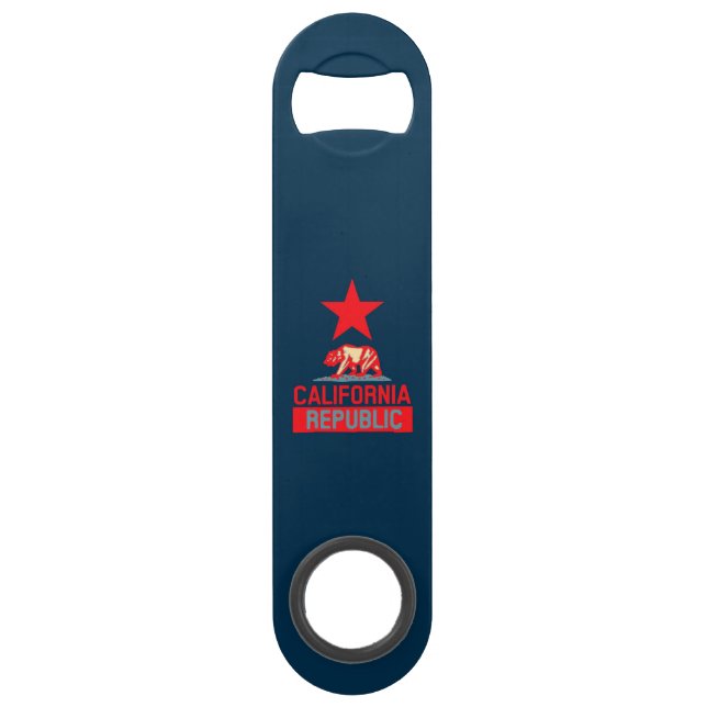 California Republic in Blue Style Decor (Front)