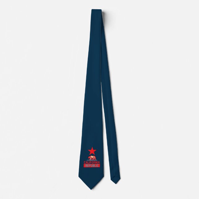 California Republic in Style Tie (Front)
