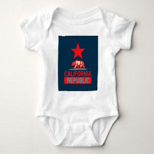 California Republic in Urban Hope Style Baby Bodysuit