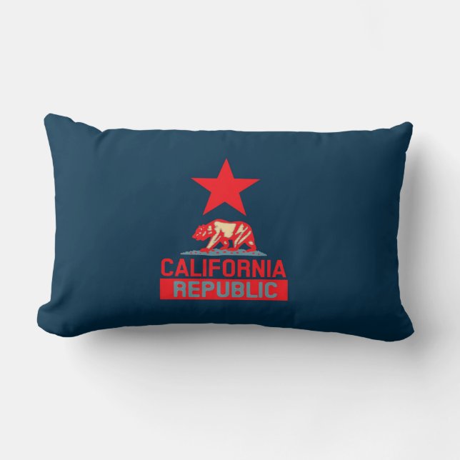 California Republic in Urban Hope Style Lumbar Cushion (Front)