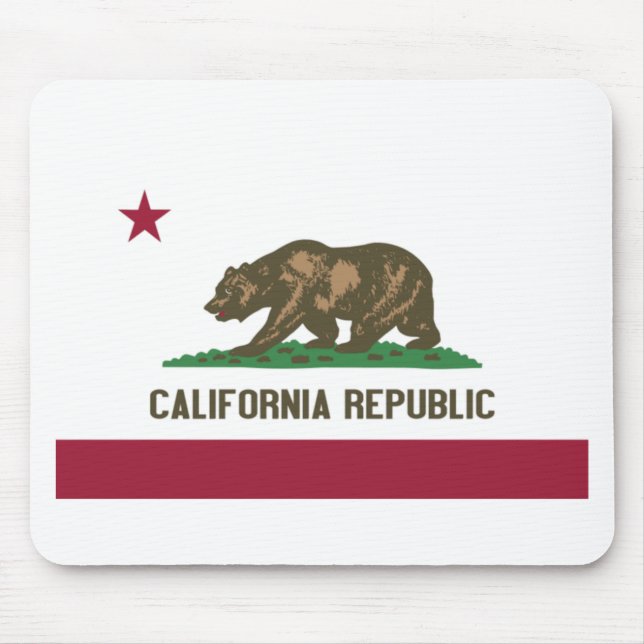 California Republic Mouse Mat (Front)