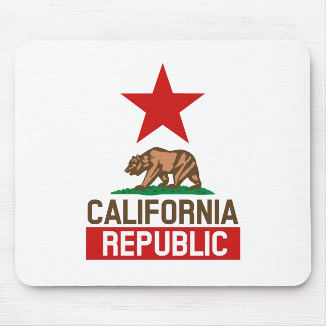 California Republic Mouse Mat (Front)