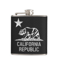 California Republic on Carbon Fibre Print