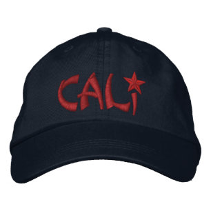 California Republic STAR Embroidery Embroidered Hat