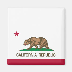 California Republic (State Flag) Magnet