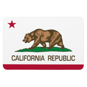 California Republic (State Flag) Magnet