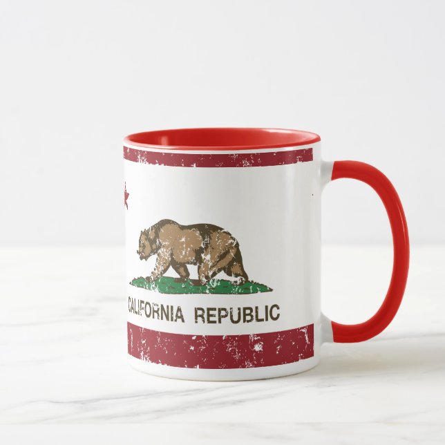 California Republic State Flag Mug (Right)