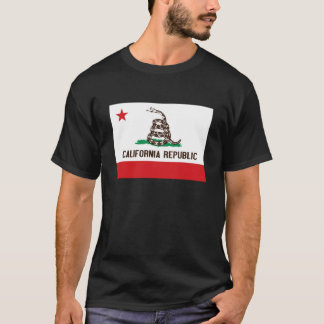 CALIFORNIA REPUBLIC STATE FLAG SHIRT (DARK SHIRT)