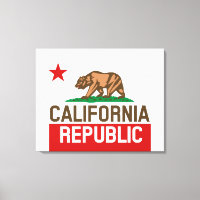 CALIFORNIA REPUBLIC State Flag Star