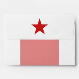 CALIFORNIA REPUBLIC State Flag Star Envelopes