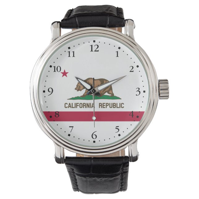 California Republic State Flag Watch (Front)