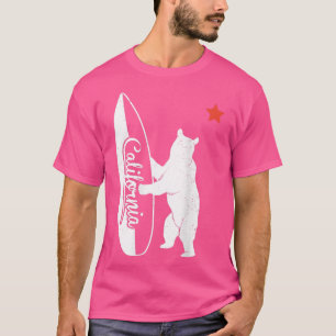 California Republic Surf Bear Shirt Vintage Cali T