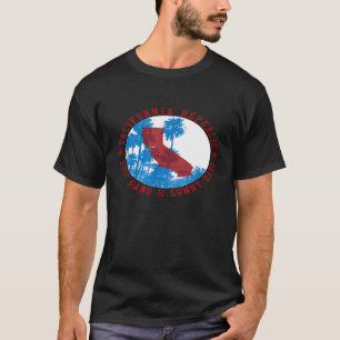 CALIFORNIA REPUBLIC T SHIRT  SURF SAND AND SUNNY D