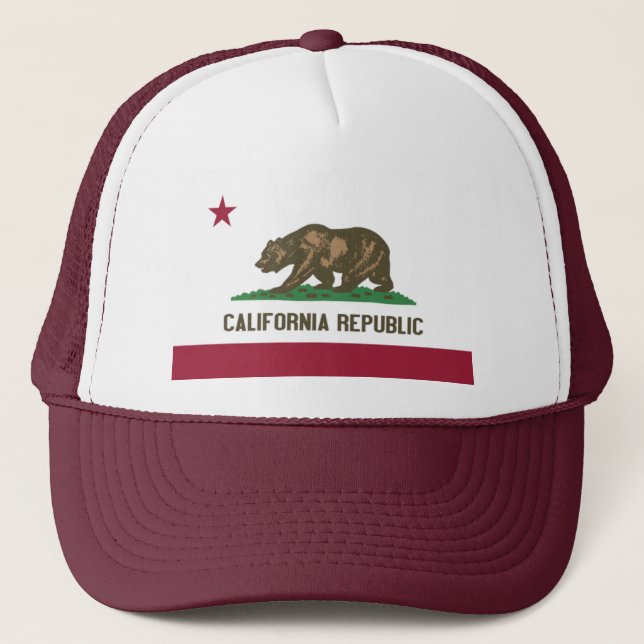 California Republic Trucker Hat (Front)