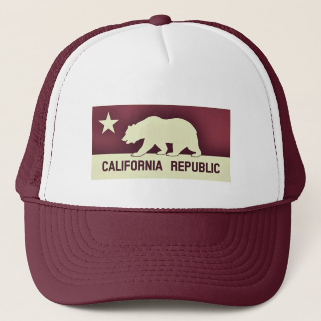 California Republic Trucker Hat (Front)