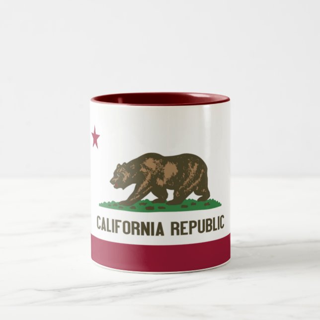 California Republic Two-Tone Coffee Mug (Center)