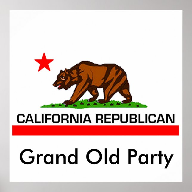 California Republican Poster (Front)