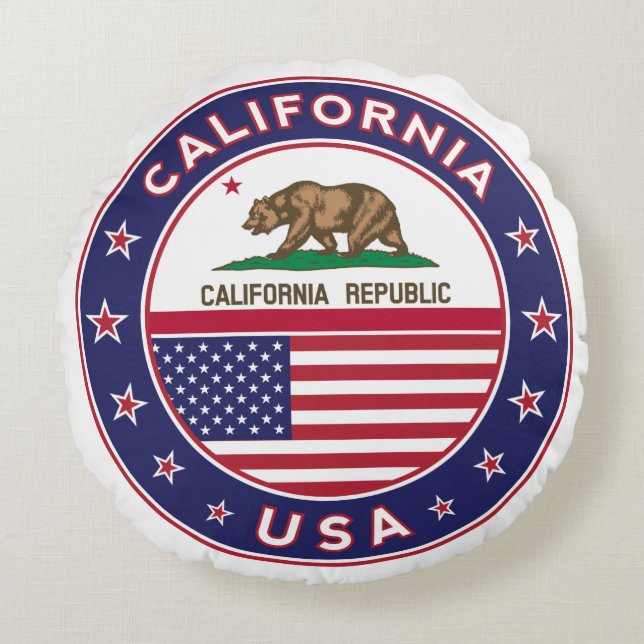 California Round Cushion (Front)