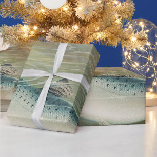 California Salmon by S.A. Kilbourne, Vintage Fish Wrapping Paper