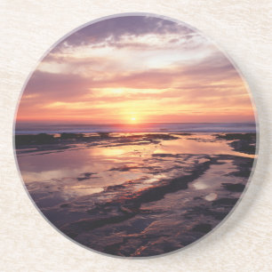 California, San Diego, Sunset Cliffs, Sunset 3 Coaster