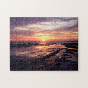 California, San Diego, Sunset Cliffs, Sunset 3 Jigsaw Puzzle
