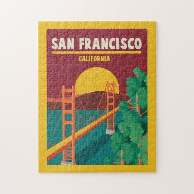 California | San Francisco Jigsaw Puzzle (Vertical)