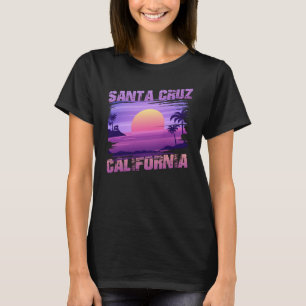 California Santa Cruz Oceanside Beach T-Shirt