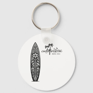 California Santa Cruz, Surfing Surfboard Ckprint Key Ring