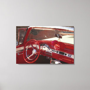 California:  Santa Ynez Valley, Solvang, 1957 Canvas Print