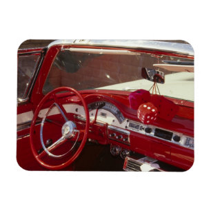 California: Santa Ynez Valley, Solvang, 1957 Magnet