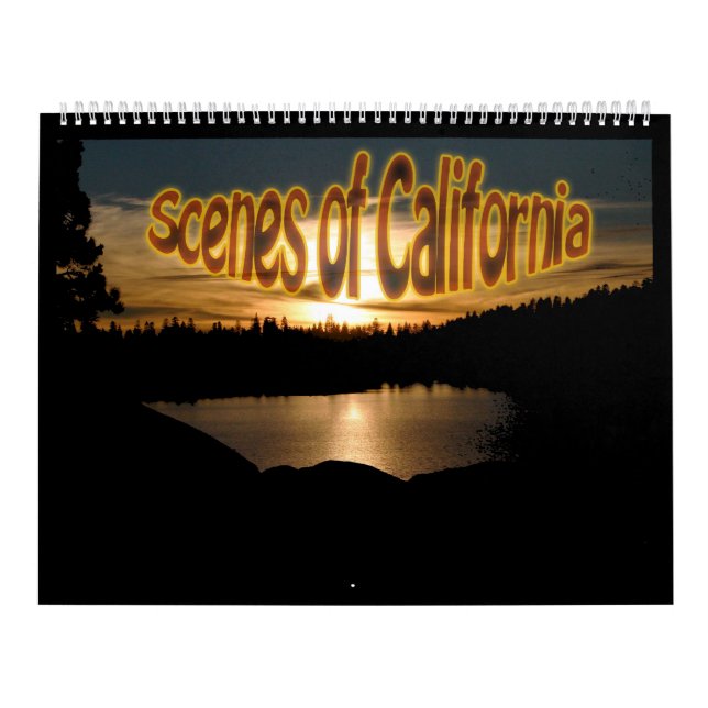 California Scenery Calendar (Cover)