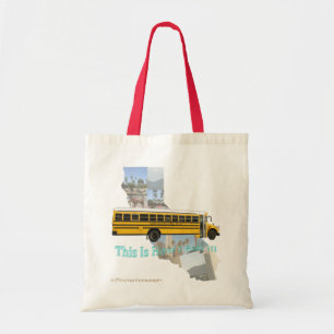 California School Bus Driver Tote Bag