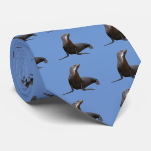 California sea lion tie