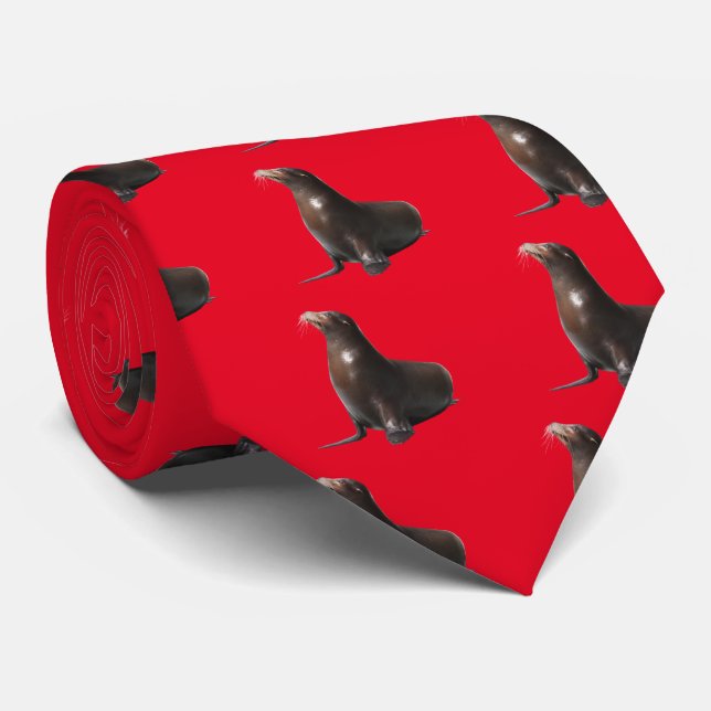 California sea lion tie (Rolled)