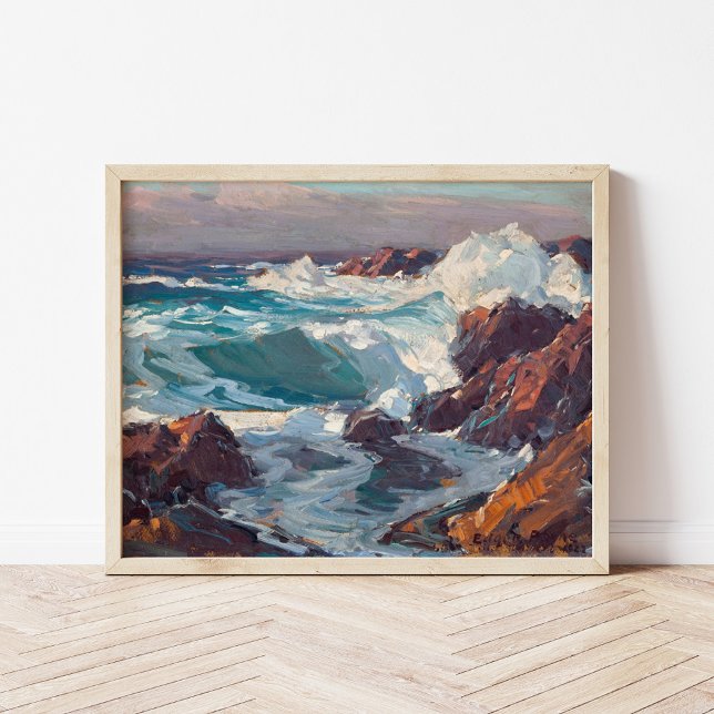 California Sea Scape | Edgar Alwin Payne Poster (Creator Uploaded)
