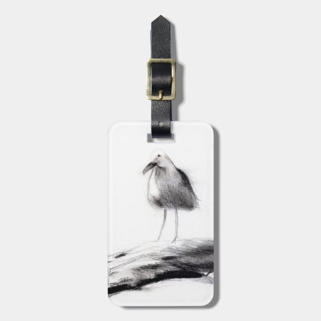 California Seagull 2012 Luggage Tag (Front Vertical)