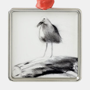 California Seagull 2012 Metal Tree Decoration