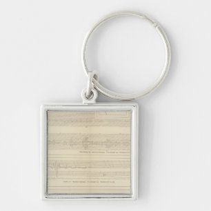 California Seismograms 8 Key Ring