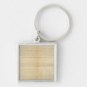 California Seismograms 9 Key Ring