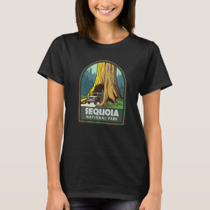 California Sequoia Trees National Park Vintage T-Shirt