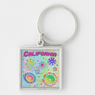 California Seven Suns & Energy Keychain