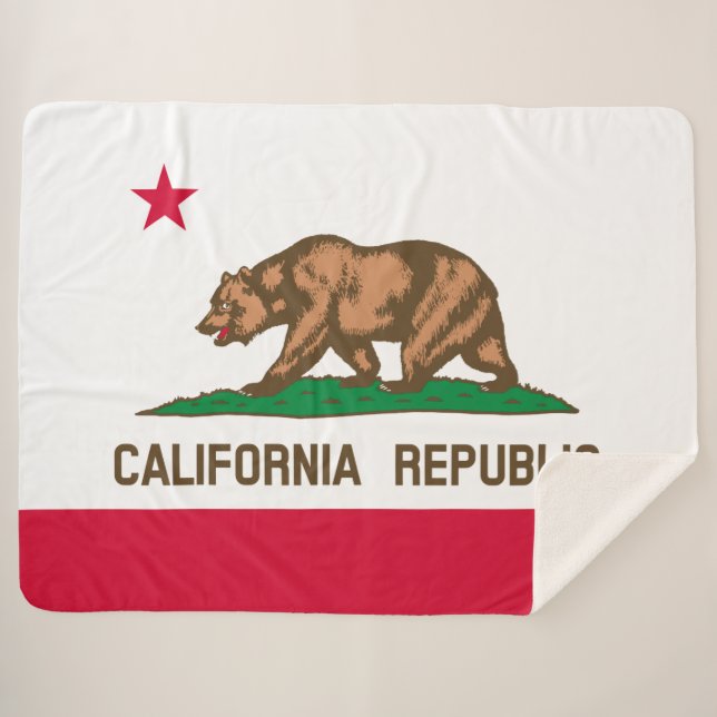 California Sherpa Blanket (Front (Horizontal))