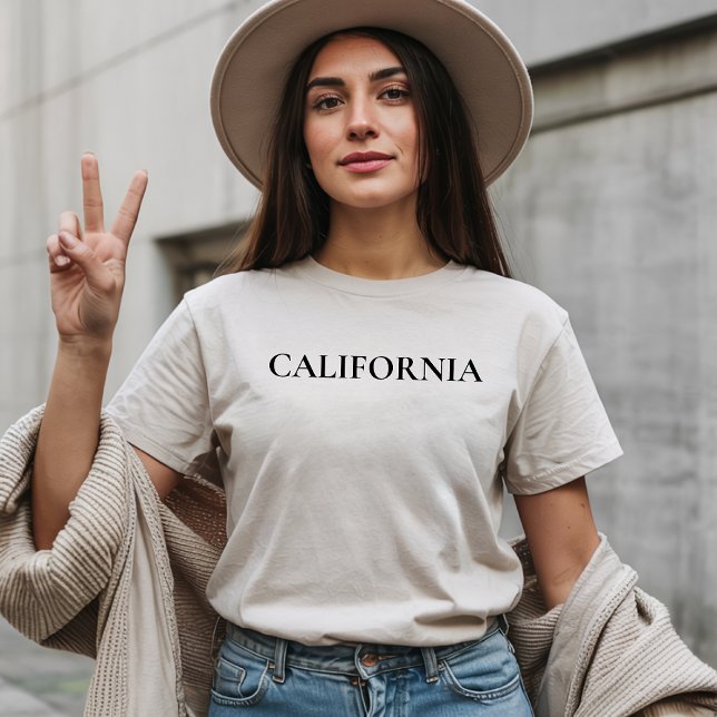 California Shirt Custom State Tee for Her or Him (california shirt, california sweatshirt, usa state shirt, custom california gift for her or him,)