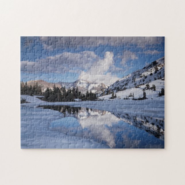 California, Sierra Nevada Mountains, Dana Peak Jigsaw Puzzle (Horizontal)