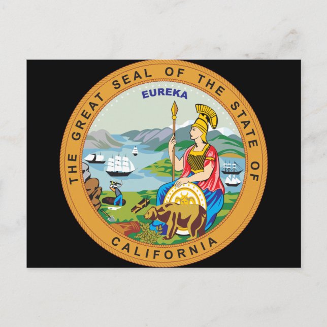 California sign postcard (Front)