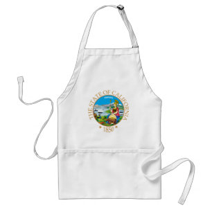 California sign standard apron
