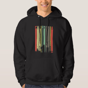 California Skyline City Pride Home Love Vintage 70 Hoodie