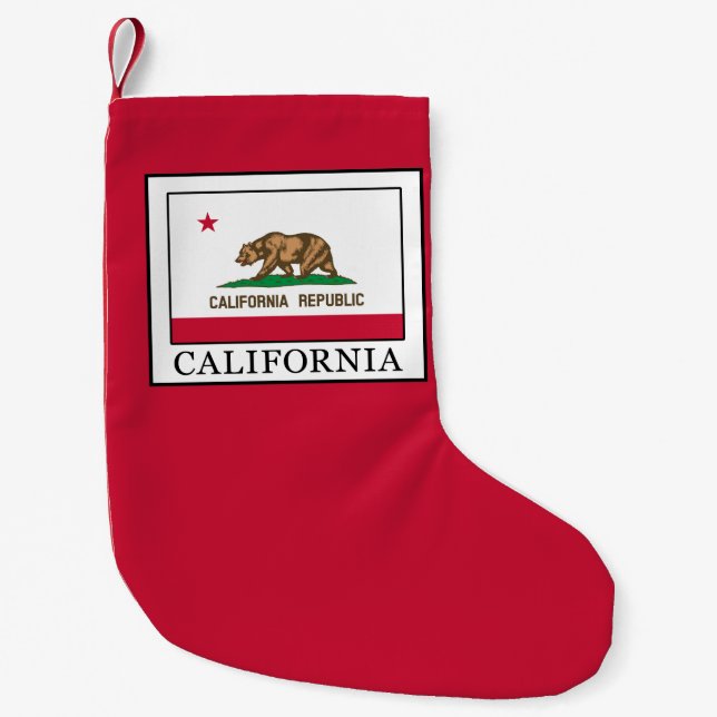 California Small Christmas Stocking (Front)