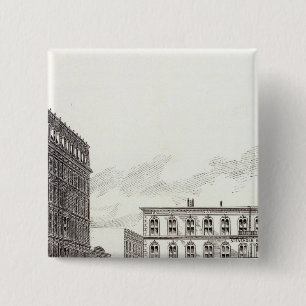California South side Montgomery 15 Cm Square Badge